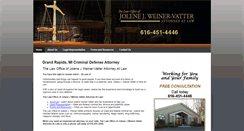 Desktop Screenshot of federaldefenseattorneygr.com